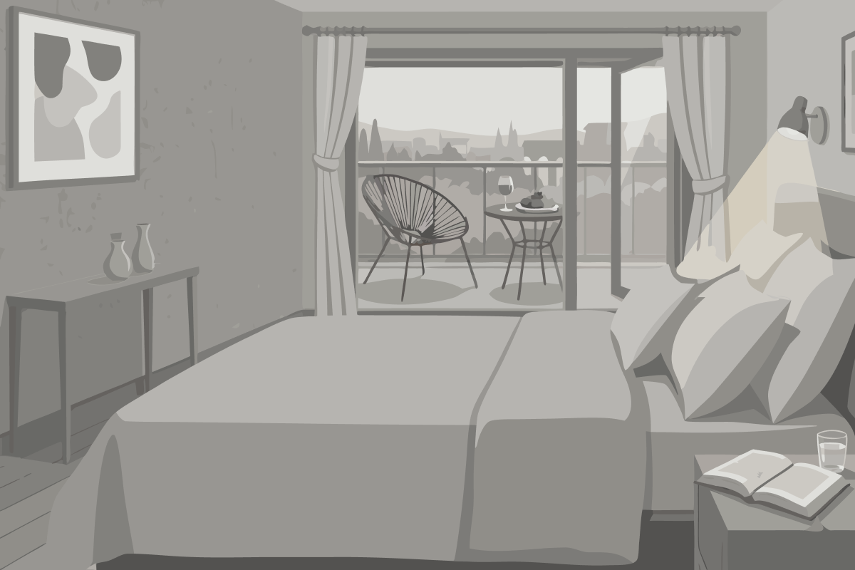 Double or Twin Room with Garden View